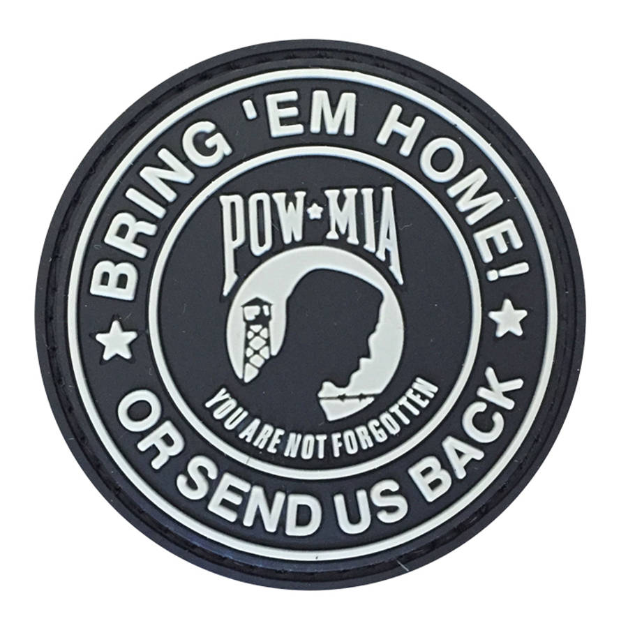 TacSpec "POW - MIA" PVC Velcro Patch