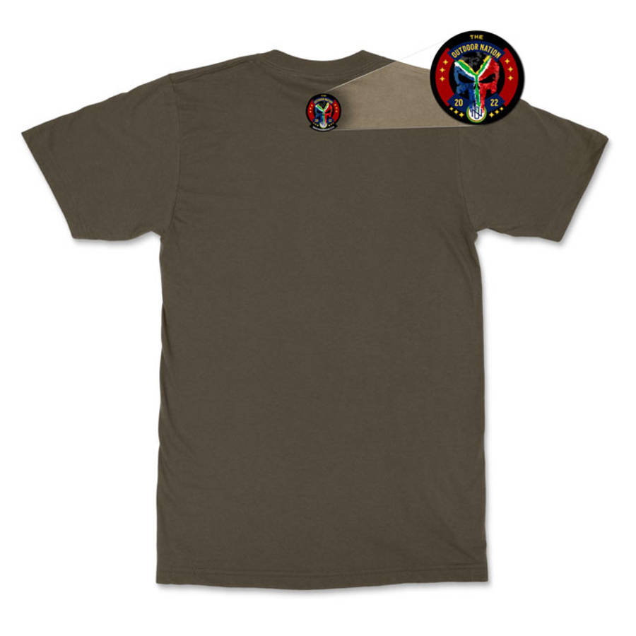 TON "SA Flag Punisher" Unisex Premium T-Shirt - OD
