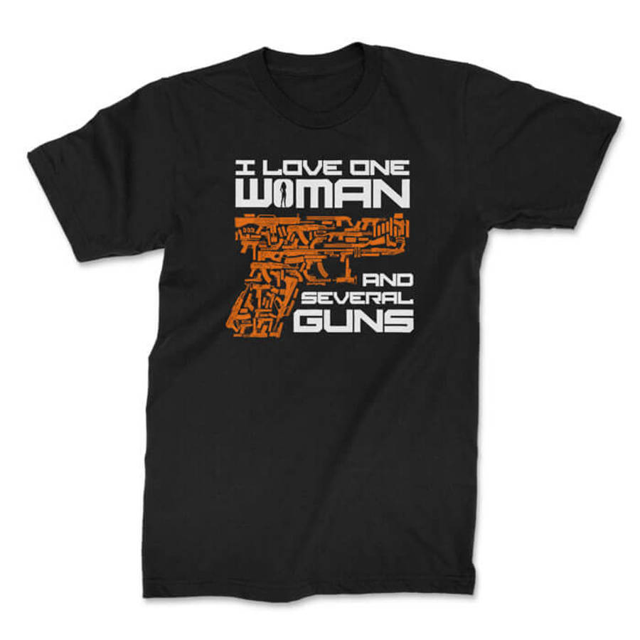 TON "Love and Guns" Unisex Premium T-Shirt - Black