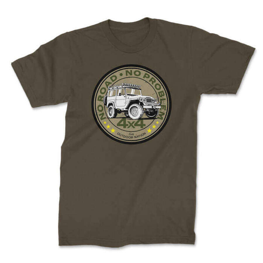 TON "No Road No Problem - FJ40" Unisex Premium T-Shirt