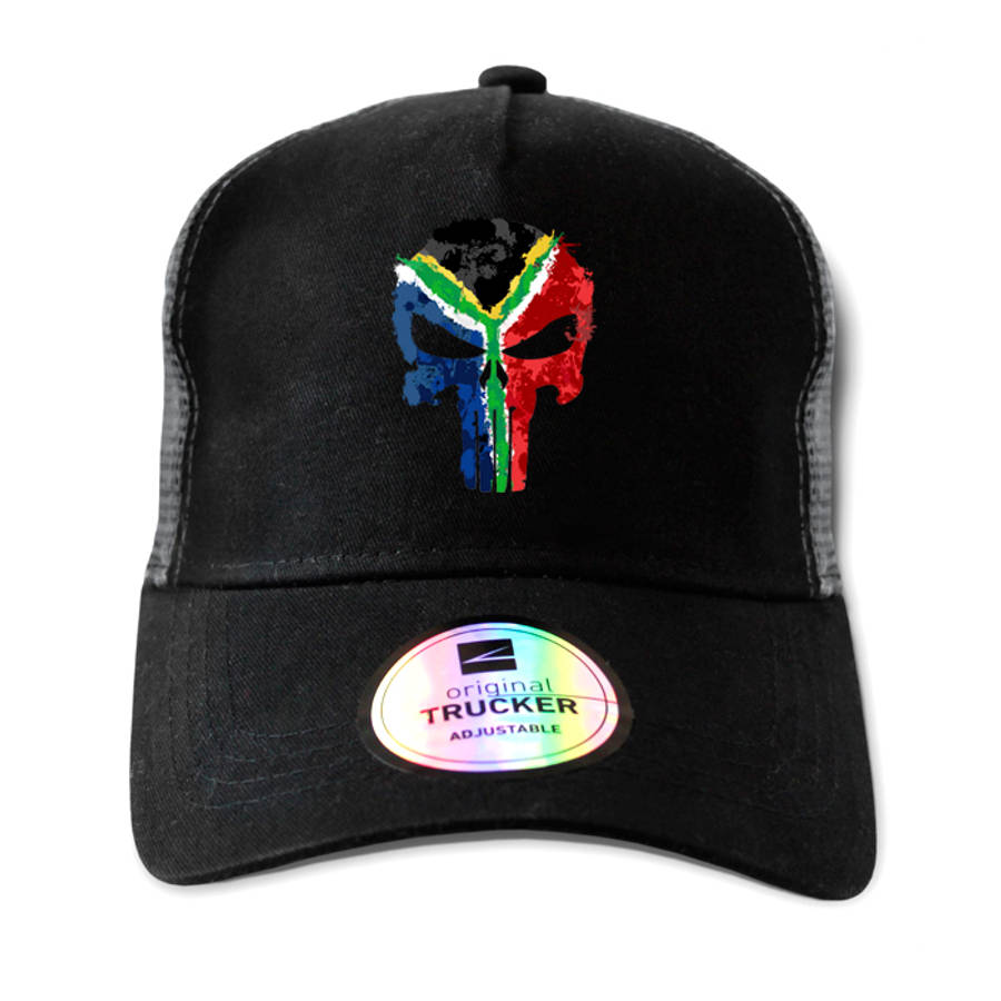 TON "SA Flag Punisher" Outdoor Trucker Cap