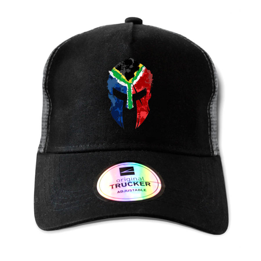 TON "SA Flag Spartan" Outdoor Trucker Cap