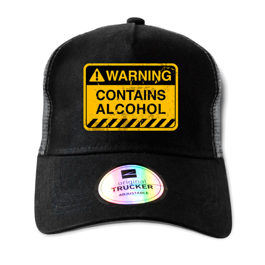TON "Contains Alcohol" Outdoor Trucker Cap