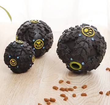 Doggie Treat Squeak-a-ball