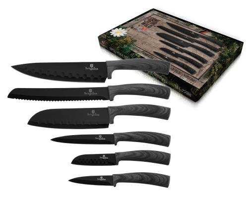 Berlinger Haus  6 Pieces Forest Line Non-Stick Coating Knife Set (READ THE DESCRIPTION)
