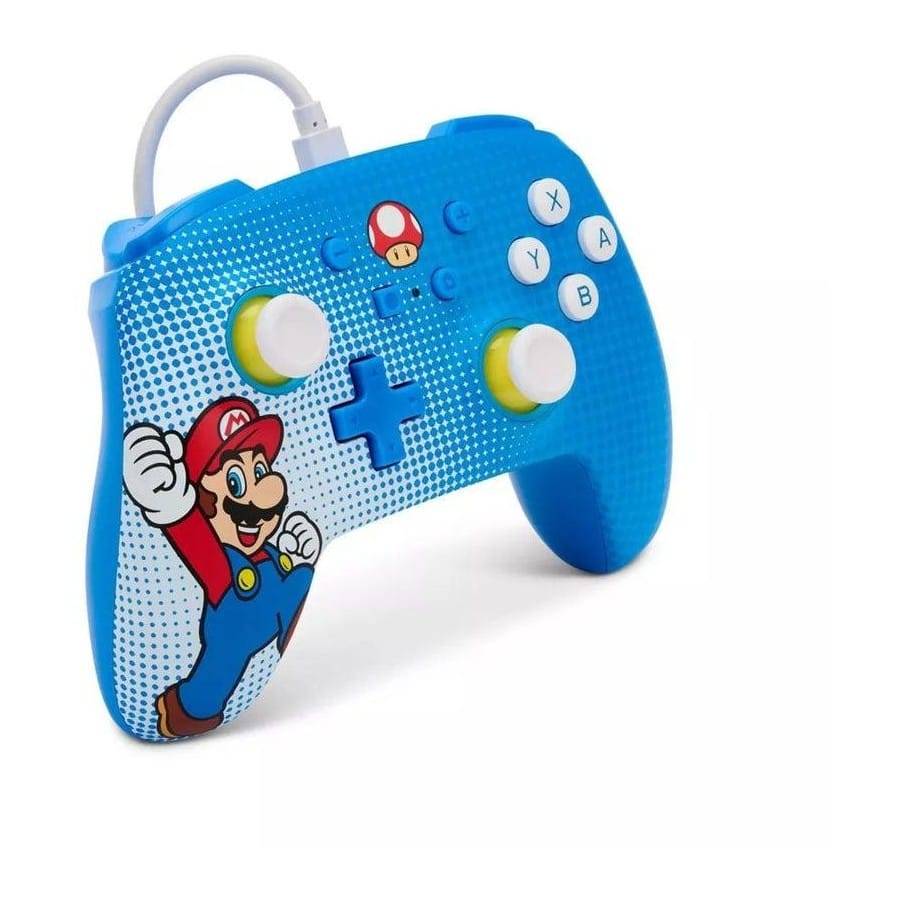 PowerA Enhanced Wired Nintendo Switch Controller - Mario Pop Art