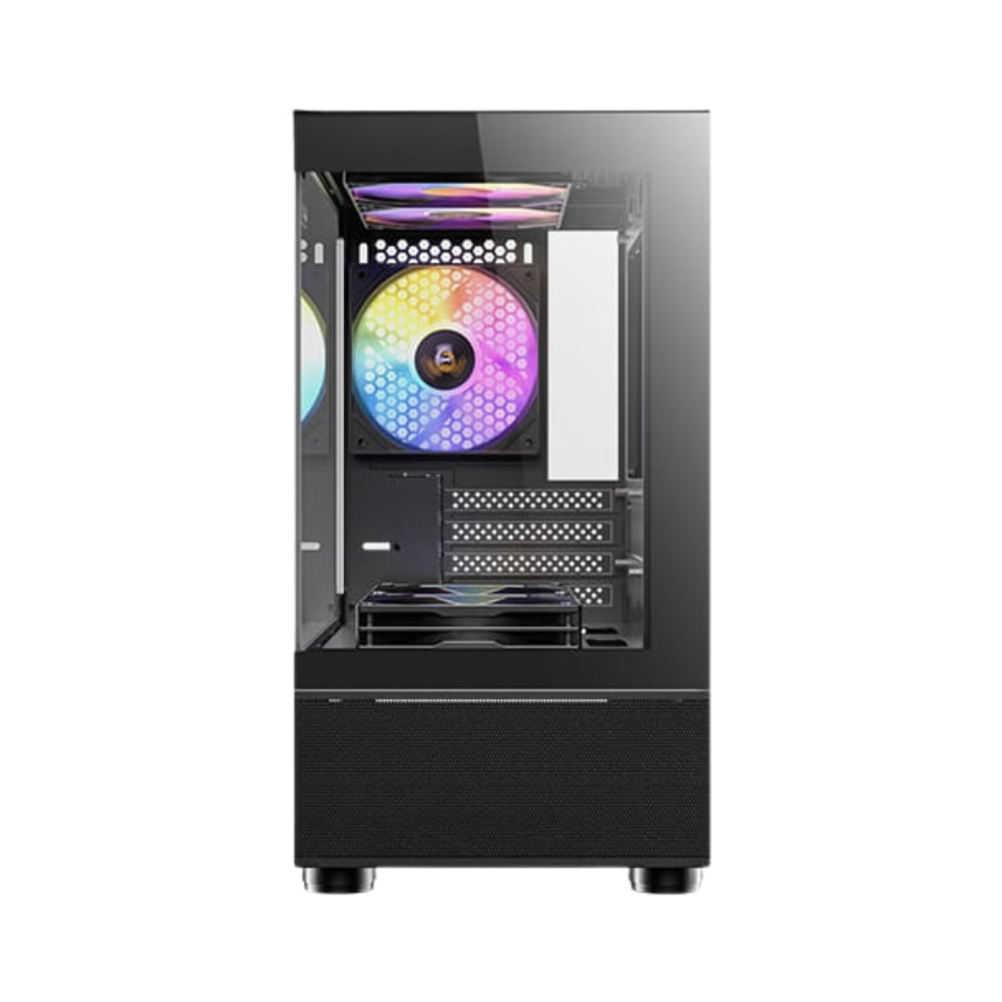 Antec CX200M Elite Micro-ATX | ITX RGB Mini-Tower Gaming Chassis  Black