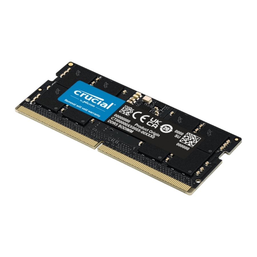 Crucial 8GB 5600MHz DDR5 SODIMM Laptop RAM