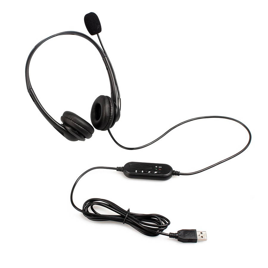 Astrum Professional USB PC Headset with Fixed Mic - HS750