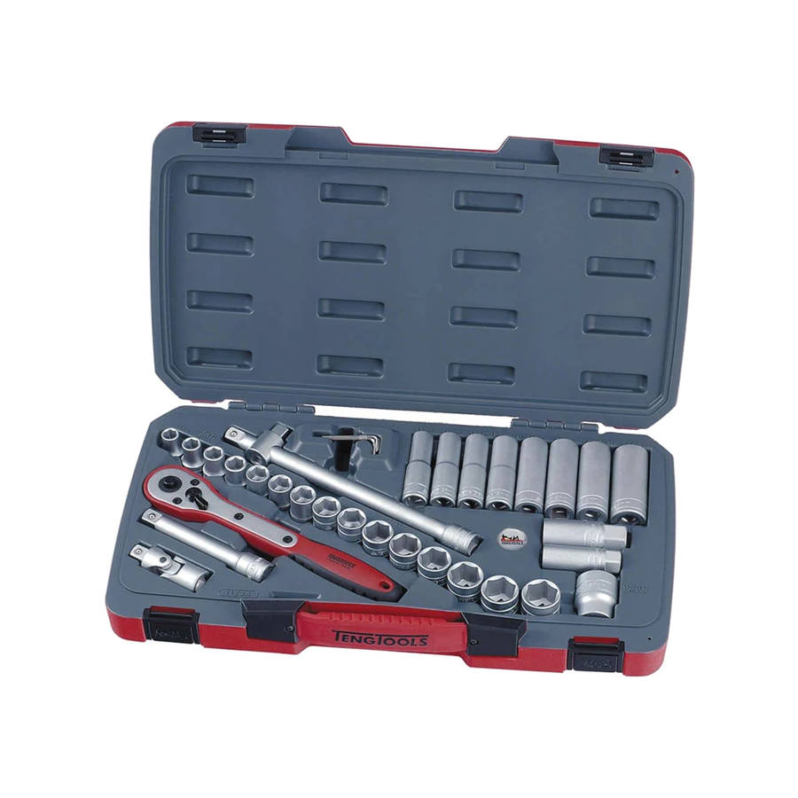 Socket Set 1/2 34Piece - T1234