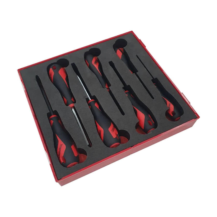 7PC Screwdriver Set in EVA - TED907N