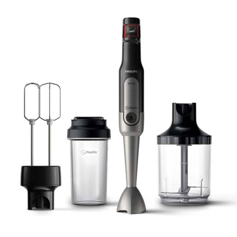 Philips Viva Collection Promix Handblender 800w Spiralizer - Black