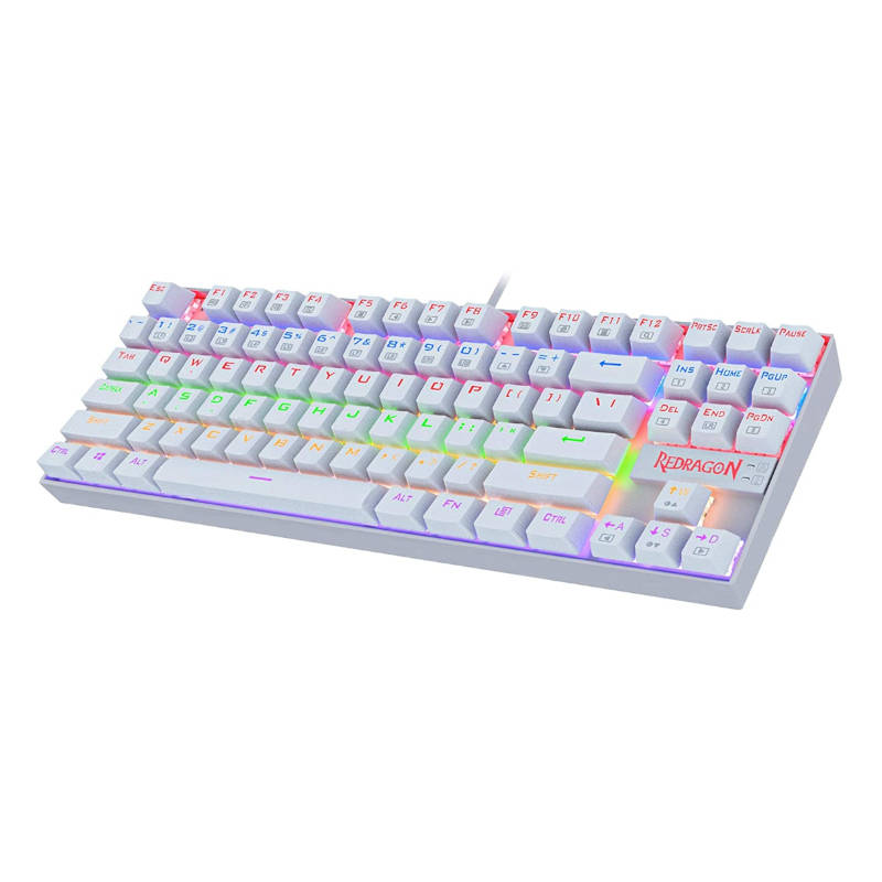 Redragon Kumara RGB Wired Mechanical Gaming Keyboard - White