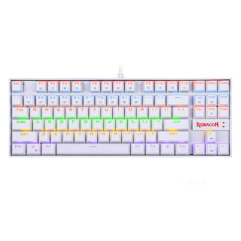 Redragon Kumara RGB Wired Mechanical Gaming Keyboard - White