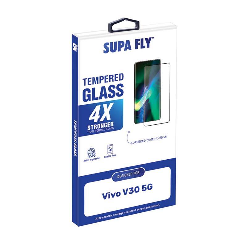 Supa Fly Tempered Glass Screen Protector Vivo V30 5G