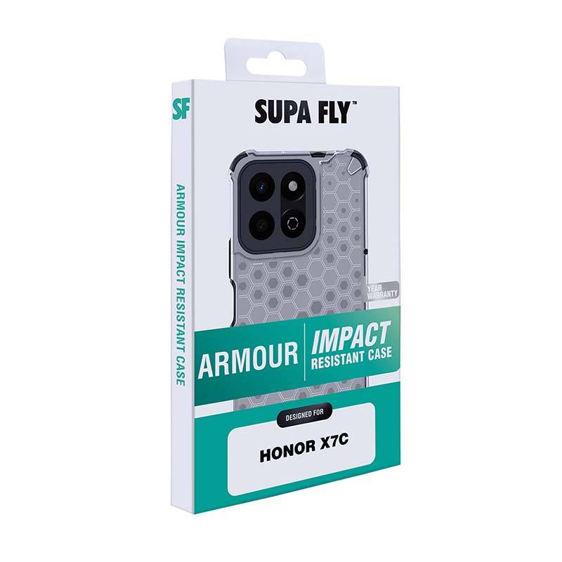 Supa Fly Armour Case for Honor X7C - Clear