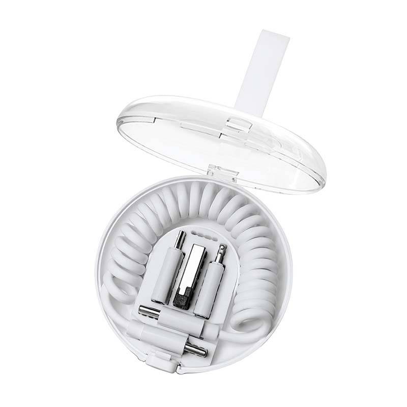 Supa Fly Travel Cable Set - White