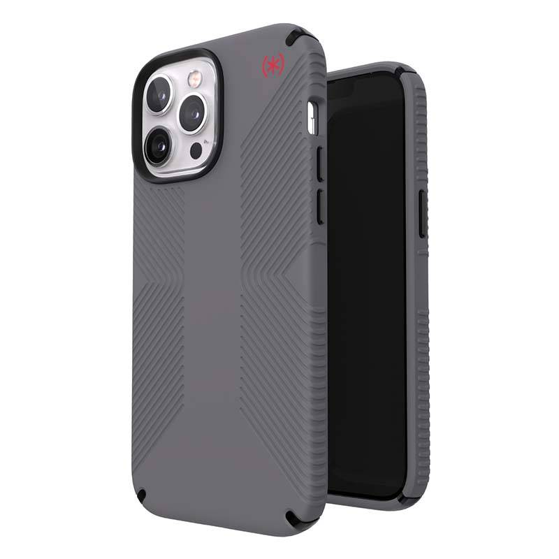 Speck Apple iPhone 13 Pro Max/12 Pro Max Presidio2 Grip Case - Grey/Black
