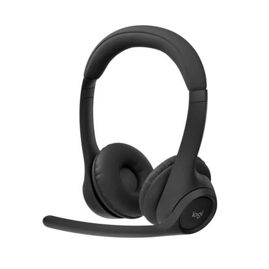 Logitech Zone 300 Wireless Headset  Midnight Black