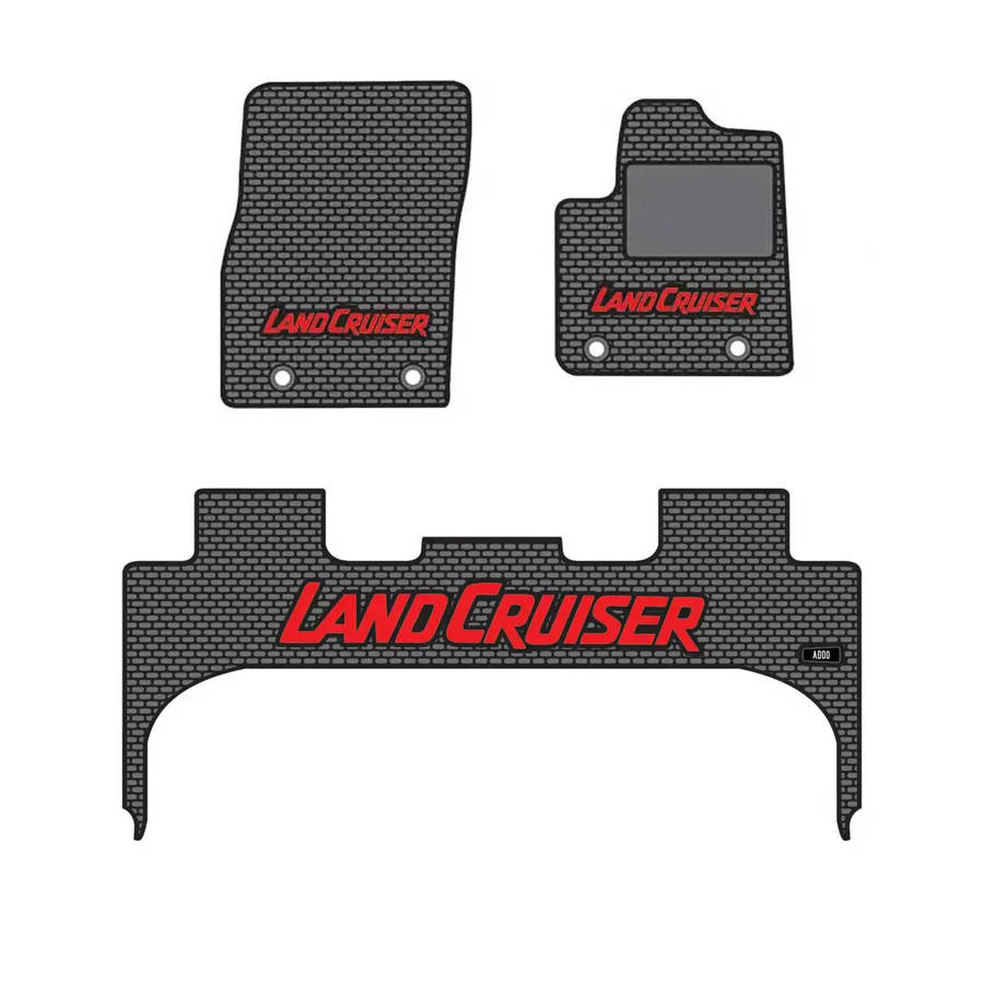 Toyota Landcruiser 300 series GR Rubber Mats 2022- ADDO
