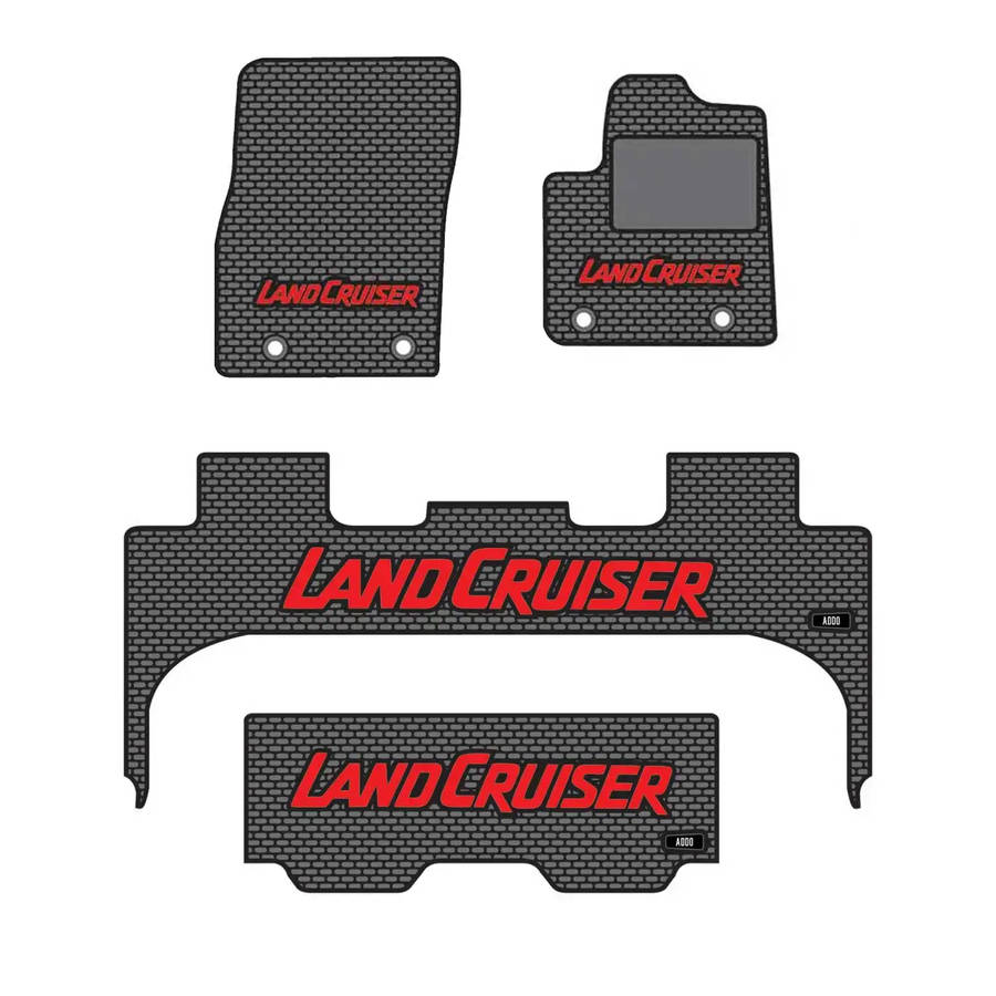 Toyota Landcruiser 300 series GR Rubber Mats 2022- ADDO