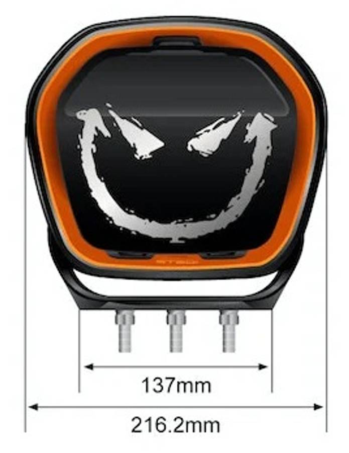 STEDI LED Spot Light Type-X Evo 8.5inch Spot Light, per light (Single Light)