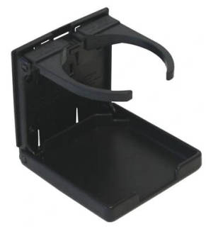 Cup Holder Black Fold-Up