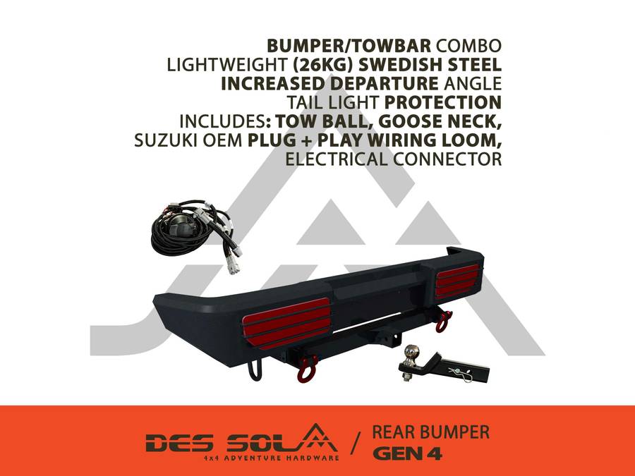 Des Sol Gen 4  Front and Rear Bumper