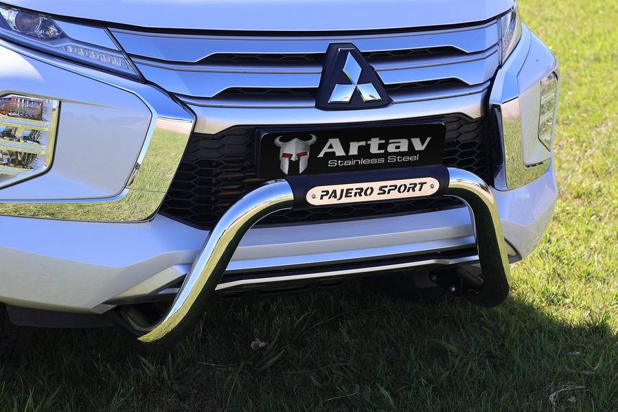 Mitsubishi Pajero Sport Stainless Steel Nudge Bar Artav