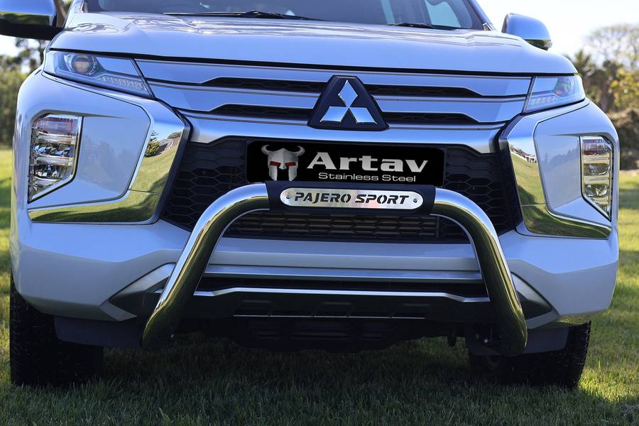Mitsubishi Pajero Sport Stainless Steel Nudge Bar Artav
