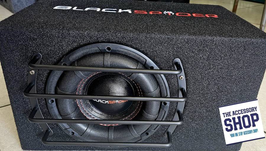 Black Spider 8 inch 6000w sub in ported box