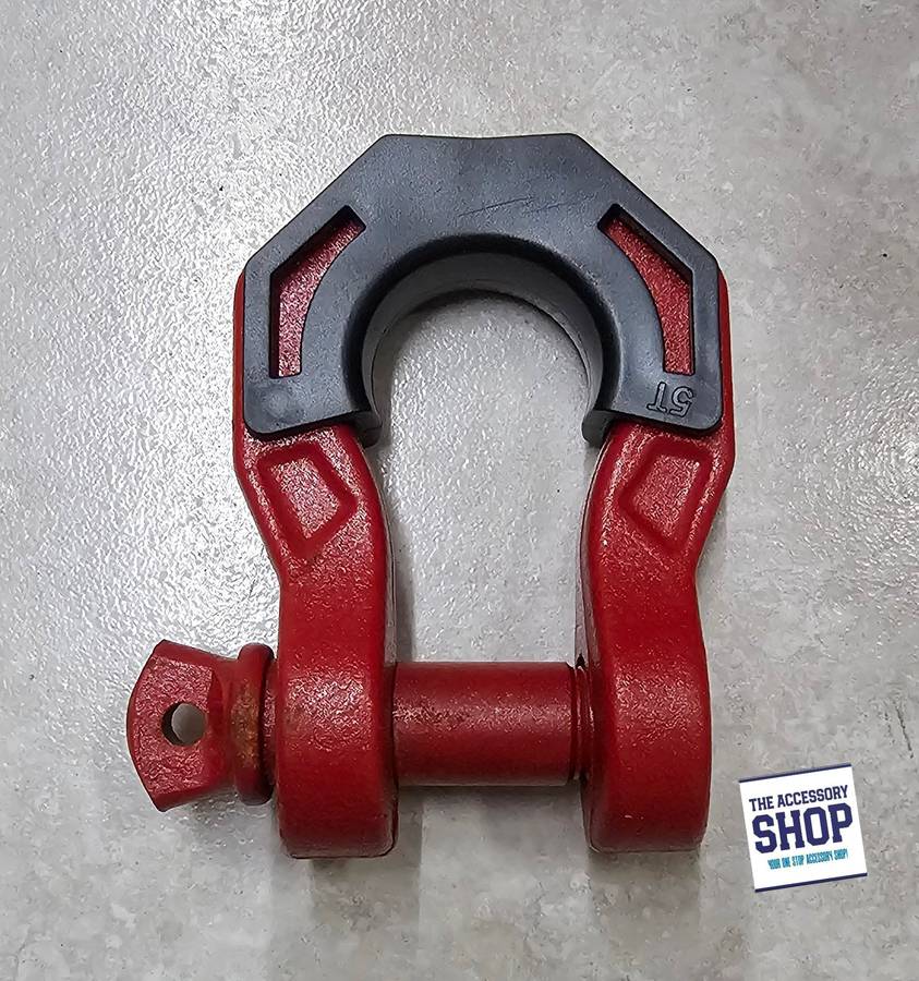 Bow Shackle Large 5 Ton Red or Black