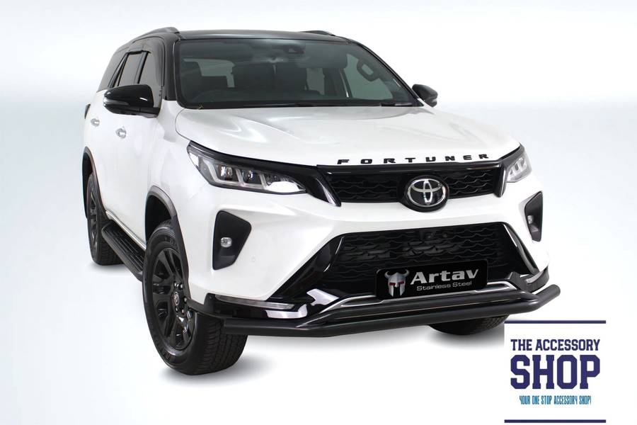 Toyota HIlux / Fortuner Front Styling Bar Black stainless steel 2016+ BS-80089