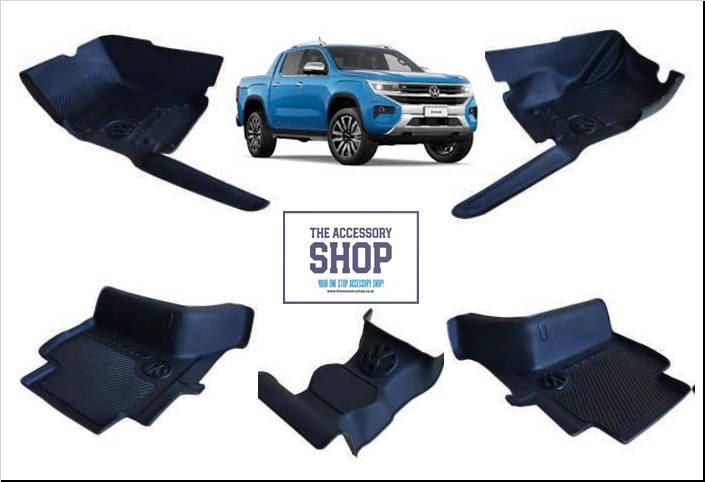 VW Amarok Heavy Duty Moulded mats 2022-