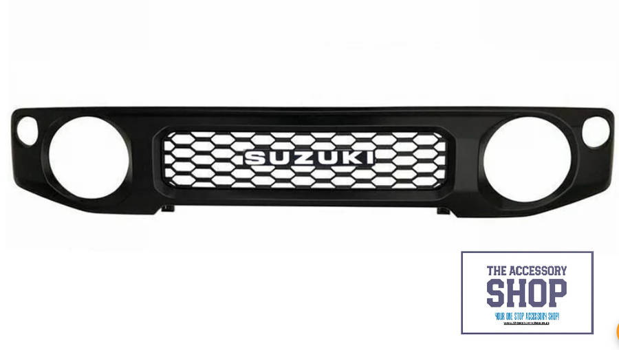 Suzuki Jimny Honey Comb Grill Black with Logo (3 and 5 Door) 2018+