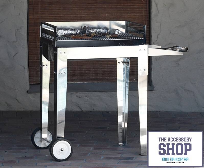 Braai Mobile Stainless Steel 1100mm or 905mm LKs