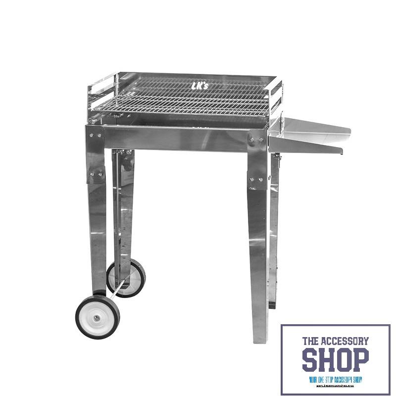 Braai Mobile Stainless Steel 1100mm or 905mm LKs