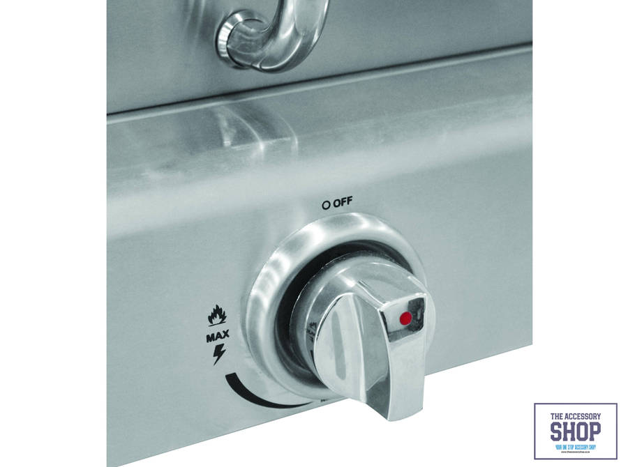 Pizza Oven Gas Stainless Steel Cibo, with Built-In Thermometer  -Alva