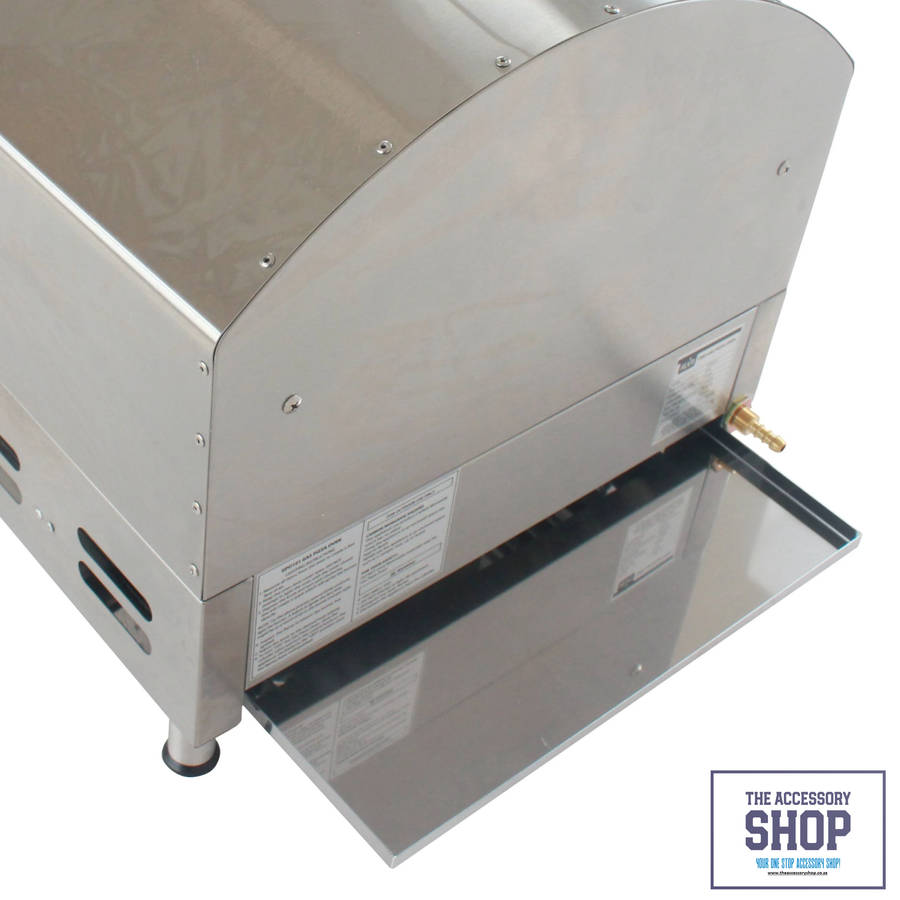 Pizza Oven Gas Stainless Steel Cibo, with Built-In Thermometer  -Alva