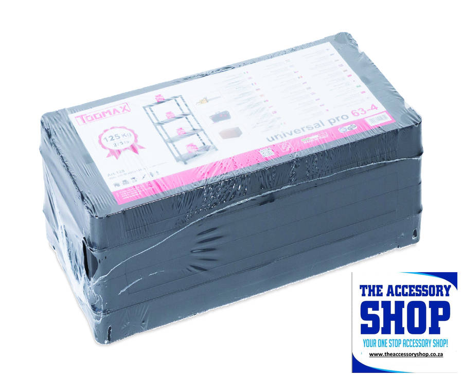 Shelving Unit Universal Pro 63-4 4-Shelf-Toomax