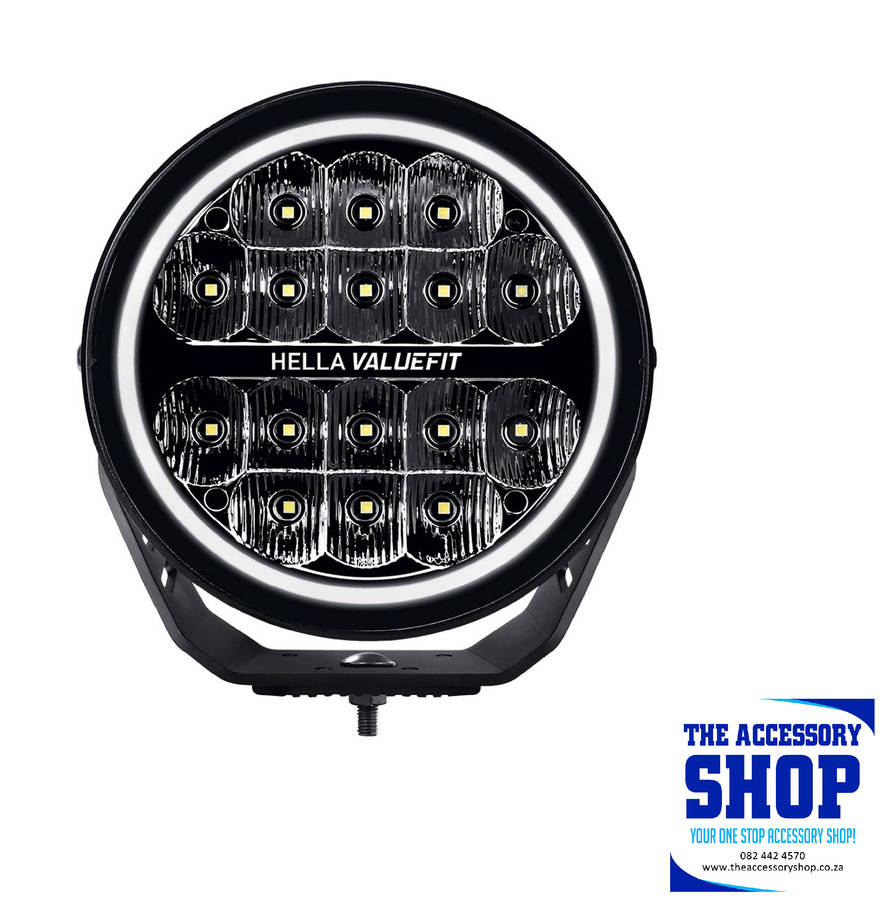 LED Spot Light Kit Hella Value Fit Supernova 2.0 7''