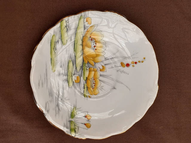 2 coffee Duos Paragon Fine Porcelain Cups and Saucers 1930's?