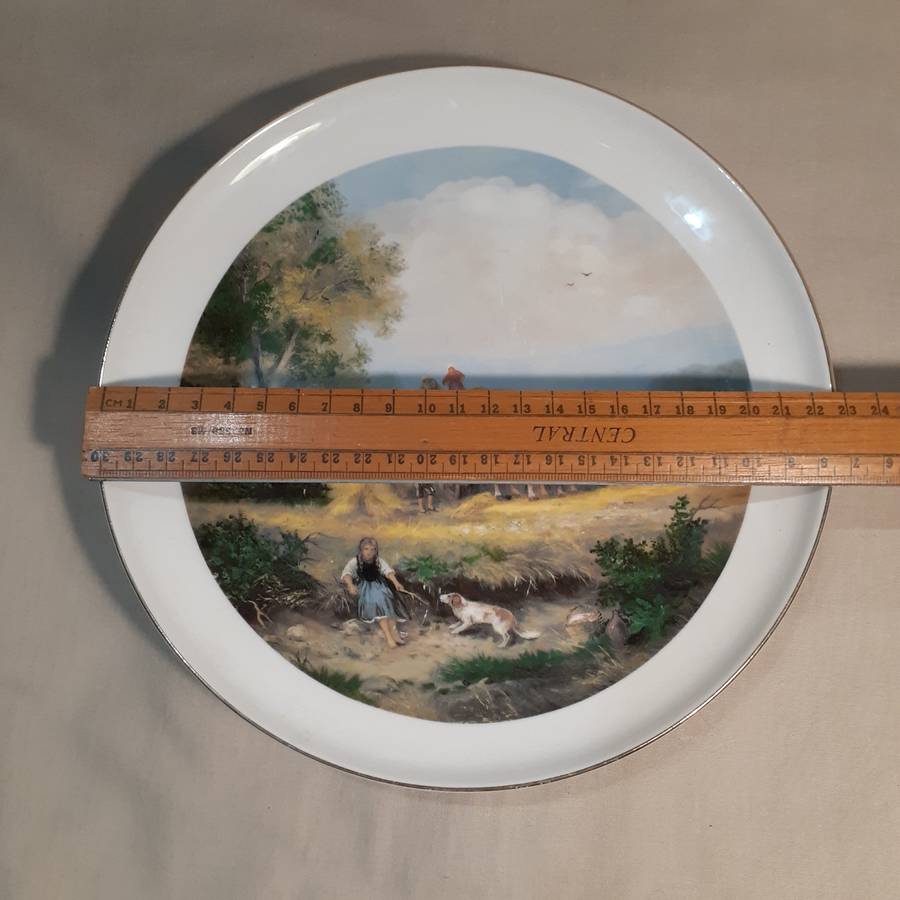 SA Ceramics - Constantia Plate 23cm Farm Artwork series