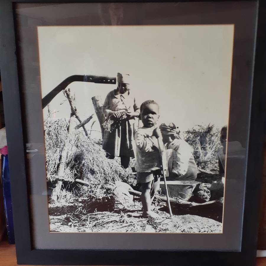 Vintage Zulu Studies - Black and white photographs - 4 framed 58 x 53 cms Silver bromide original...