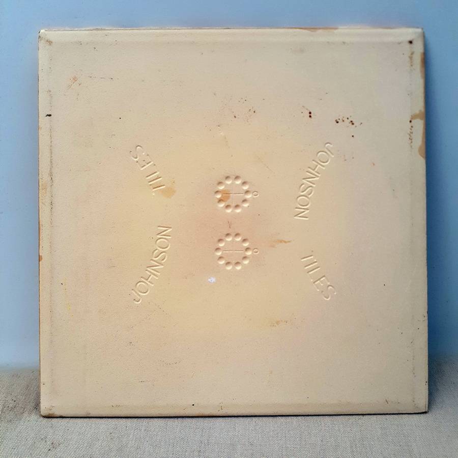 4 South African tiles painted by well known artist Marie Peacey