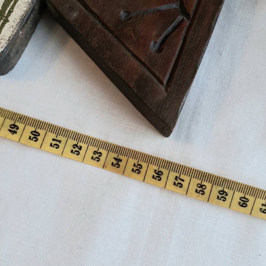 carved printed medieval tile wall decorative item - art pot stand