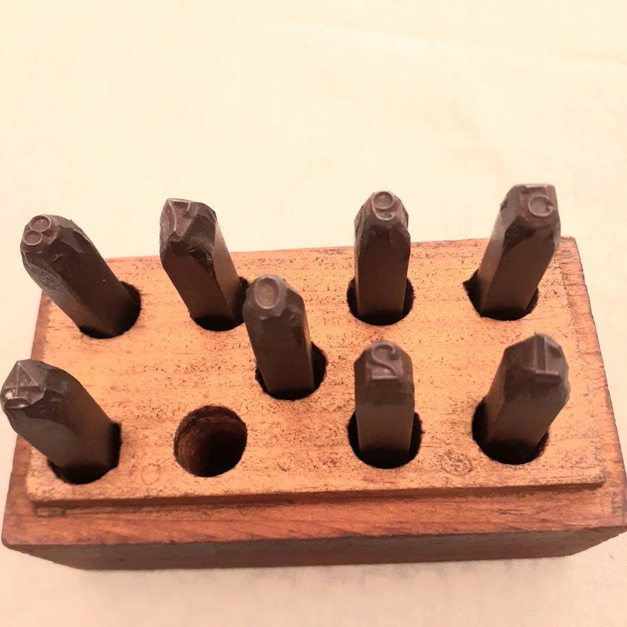 Metal calipers and divider - woodwork metalwork and leatherwork Moore and Wright