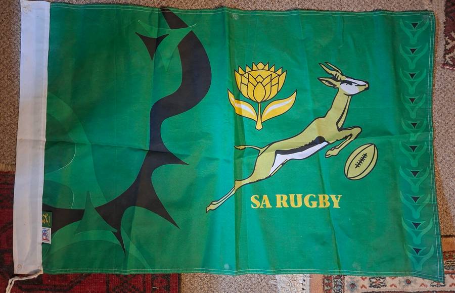 SA rugby flag 96 x 55 cms