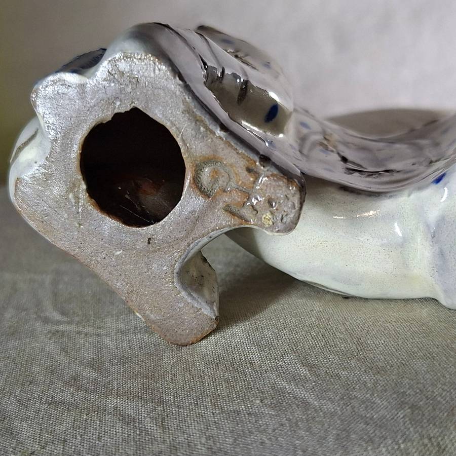 SA studio pottery Hamburgers Pottery Grahamstown - Small cow/bull