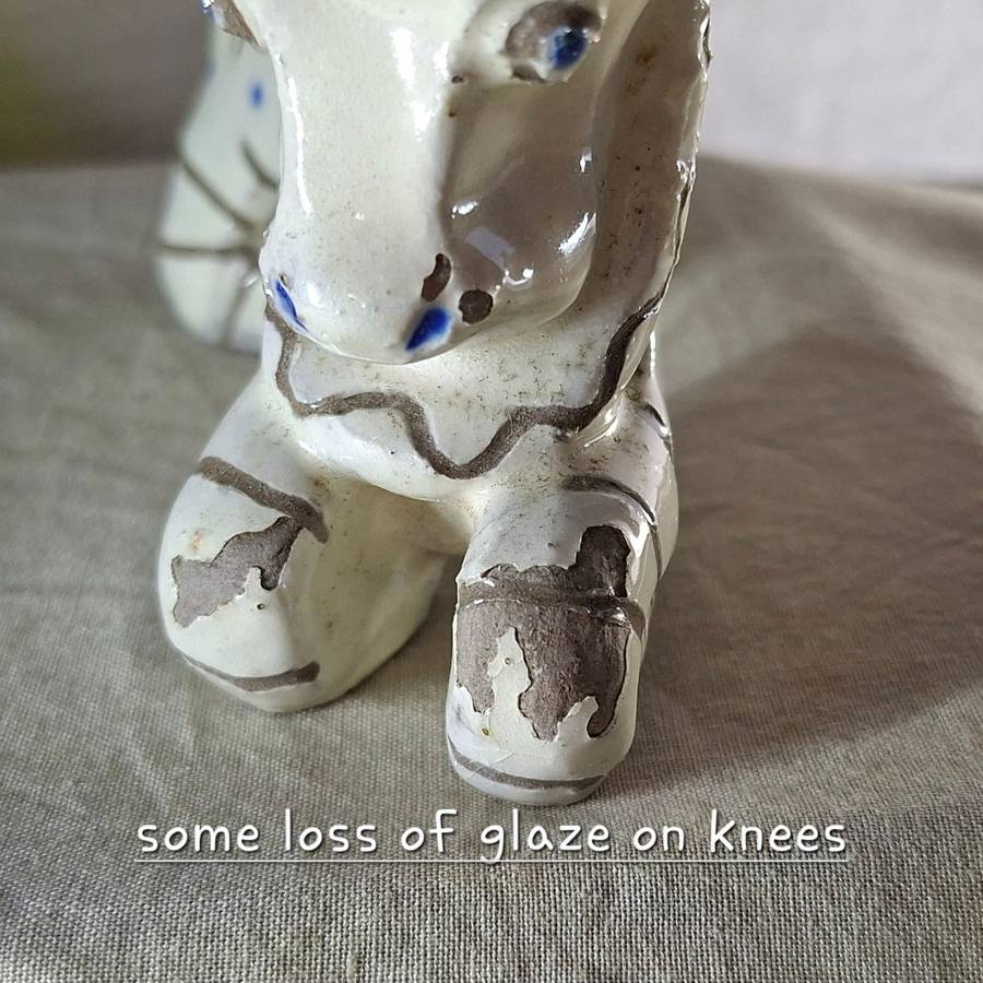 SA studio pottery Hamburgers Pottery Grahamstown - Small cow/bull